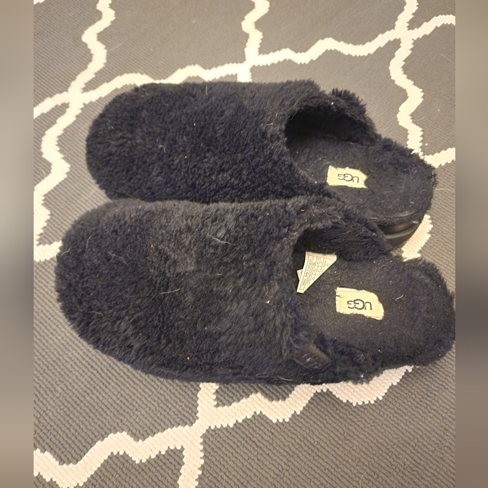 Ugg platform slip ons